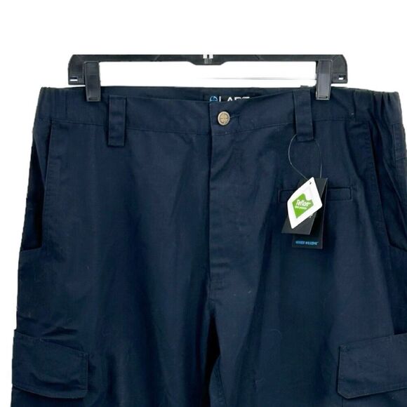 LAPG Pants Mens 38x32 Navy Urban Ops Tactical Teflon Cargo Utility - Picture 4 of 14